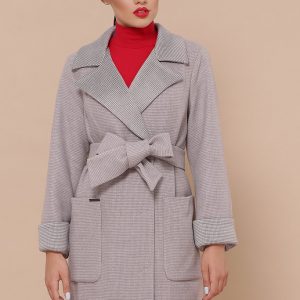 Демісезонне жіноче пальто світло-бежеве | 19497