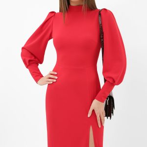 Червона сукня-футляр | 39717
