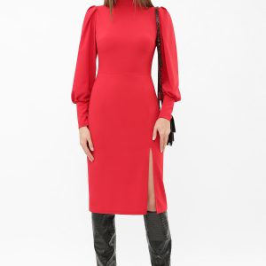 Червона сукня-футляр | 39717