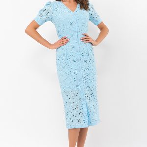 Блакитне плаття міді з прошви | 48549