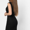 Святкова чорна сукня-футляр | 48855