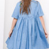 Літнє блакитне плаття вільного крою | 48119 Літнє блакитне плаття вільного крою | 48119
