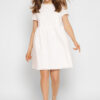Літнє біле бавовняне міні-плаття | 48900