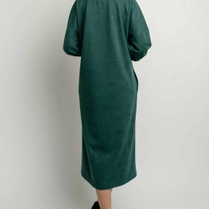 Замшеве плаття смарагдове міді | 49889
