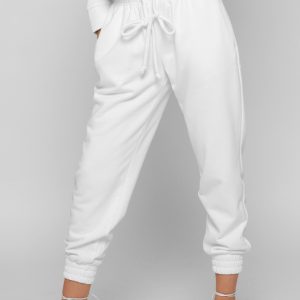 Жіночий спортивний костюм білий | 49818