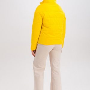 Демісезонна коротка жовта куртка | 51114