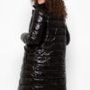 Демісезонна куртка-пальто чорна | 55069