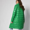 Демісезонна куртка-пальто зелена | 55098