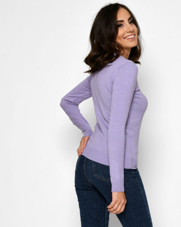 Жіночий пуловер бузковий | 54980