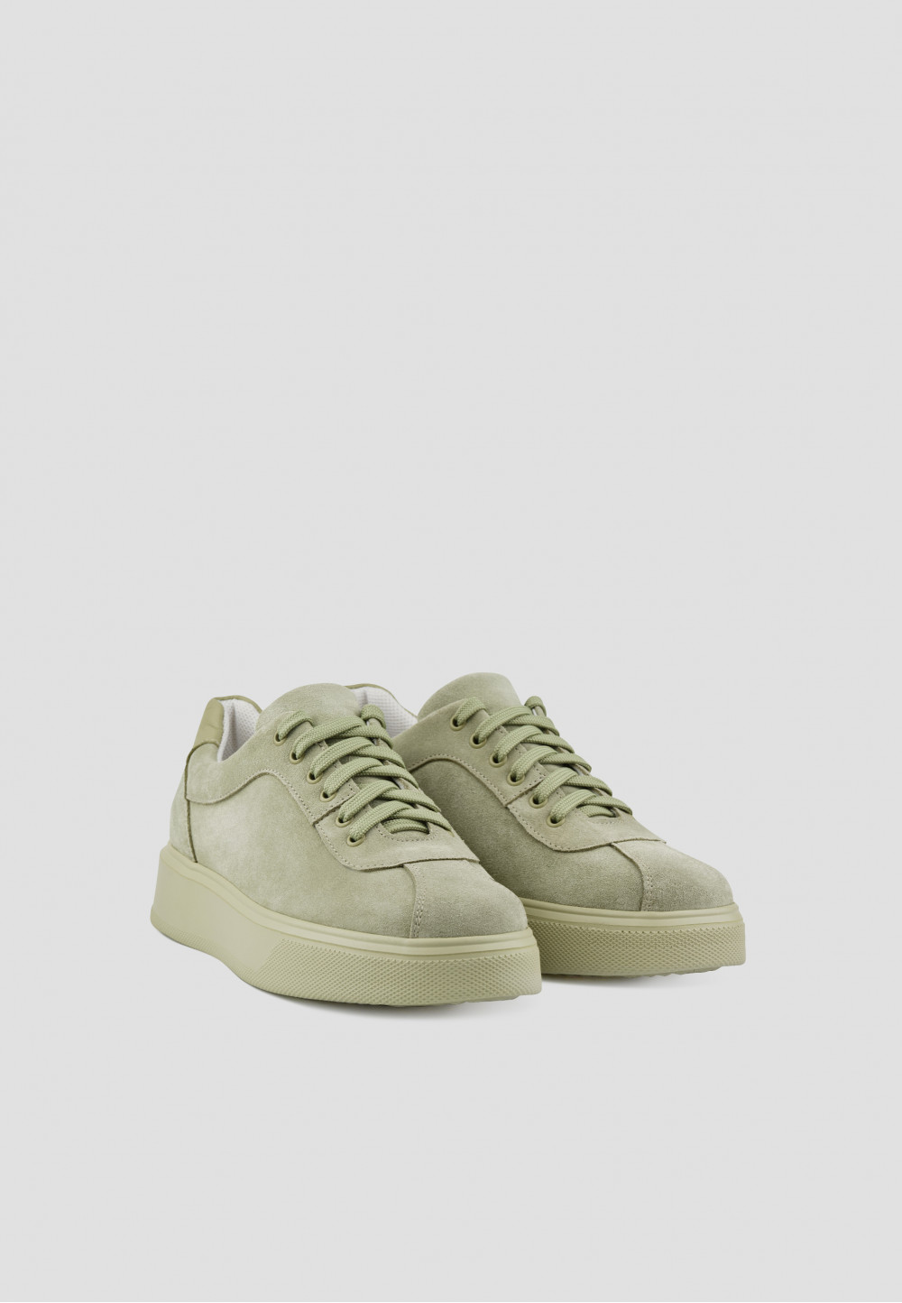 Кеди замшеві оливкові | 55956 Кеди замшеві оливкові | 55956