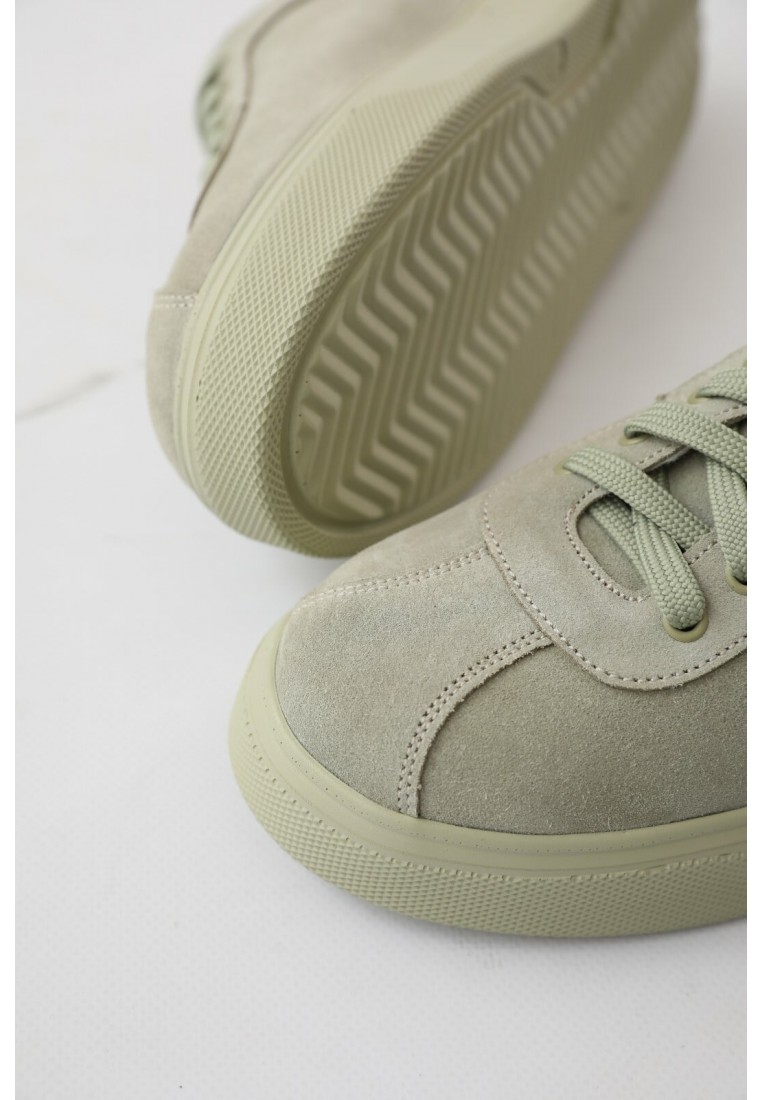 Кеди замшеві оливкові | 55956 Кеди замшеві оливкові | 55956