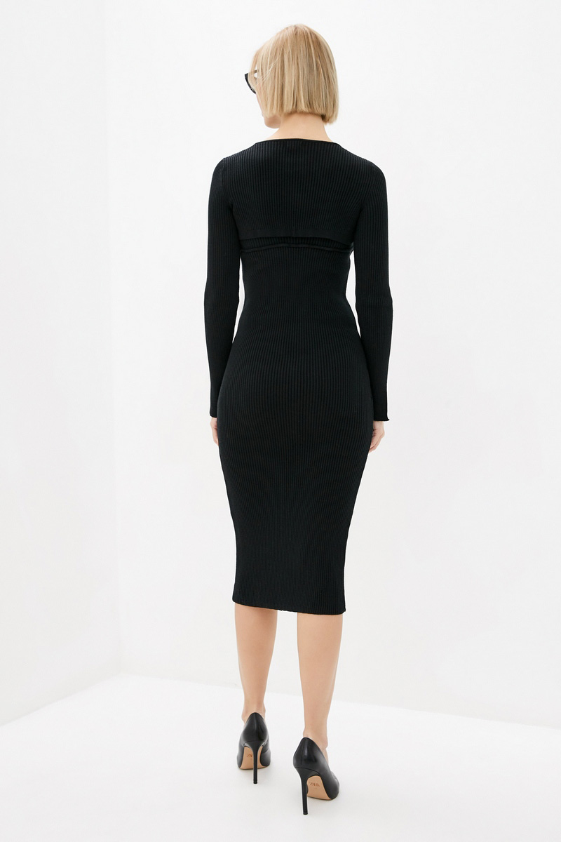 Сукня-сарафан з болеро чорна | 62783