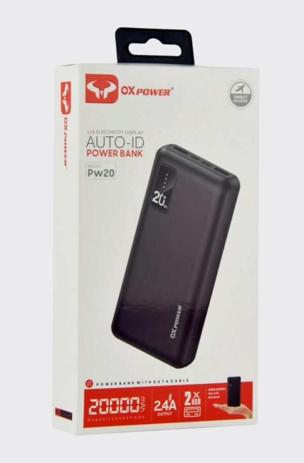 Портативний повербанк 20000 mAh | 63353