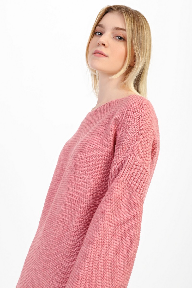 В'язане плаття рожеве | 63071 В'язане плаття рожеве | 63071