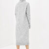Сукня з коміром-хомутом світло-сіра | 63057 Сукня з коміром-хомутом світло-сіра | 63057