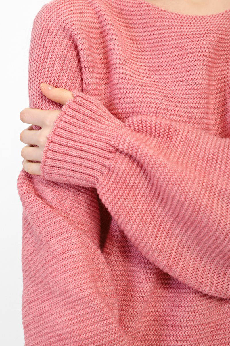 В'язане плаття рожеве | 63071 В'язане плаття рожеве | 63071