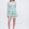 Літнє міні-плаття м'ятне | 64188 Літнє міні-плаття м'ятне | 64188