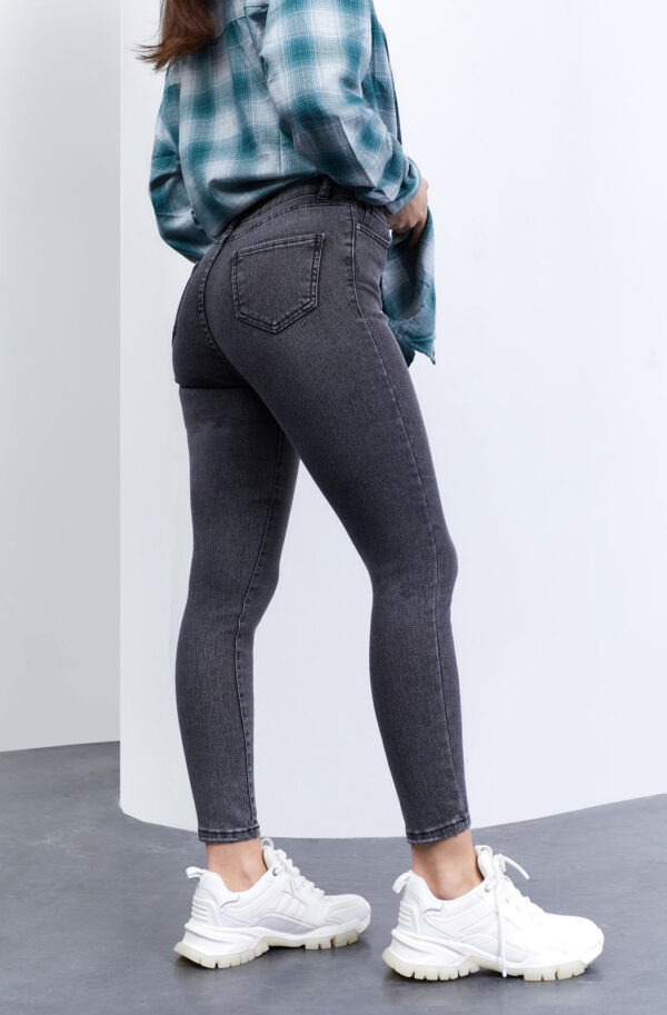 Стильні сірі джинси-скіні | 63942