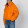 Демісезонна коротка куртка помаранчева | 64725