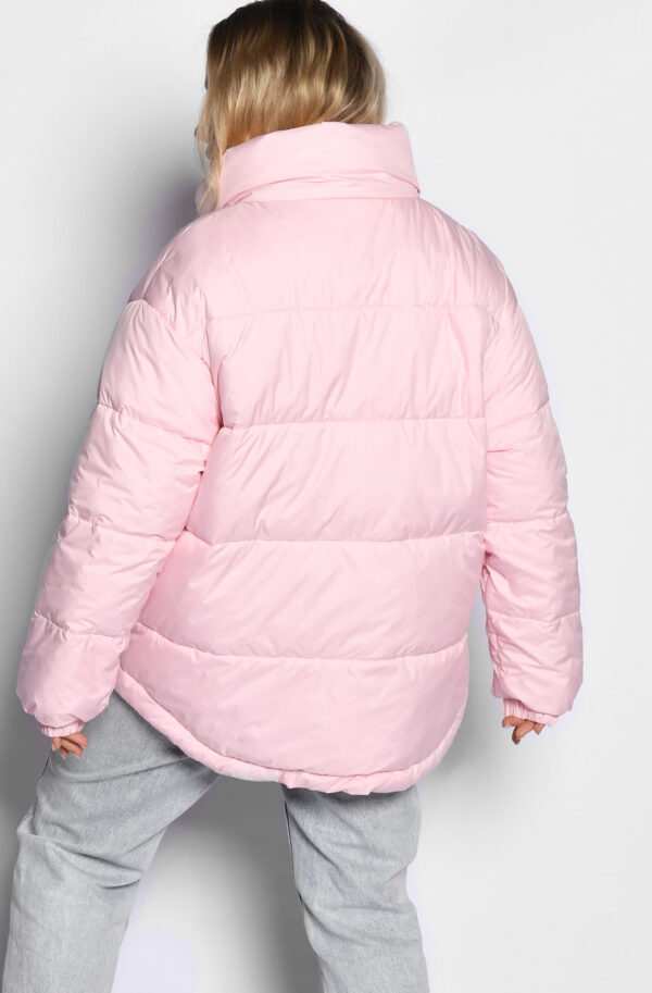 Жіноча демісезонна куртка рожева | 65267