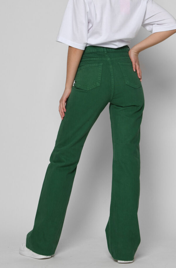 Жіночі джинси еспаньйоли зелені | 65200