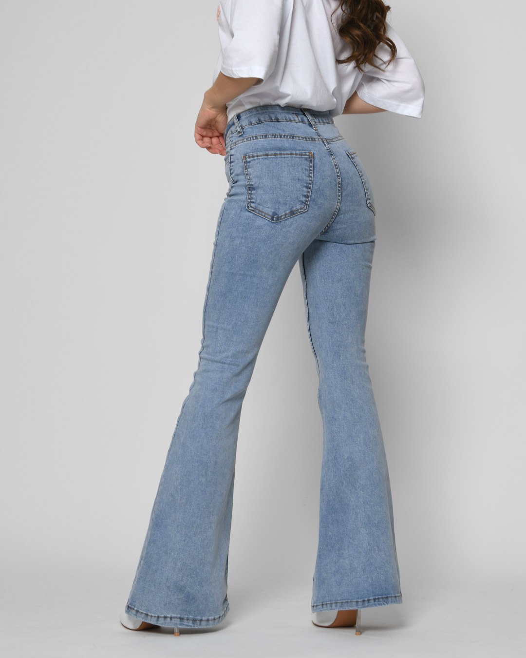 Жіночі джинси еспаньйоли блакитні | 65182