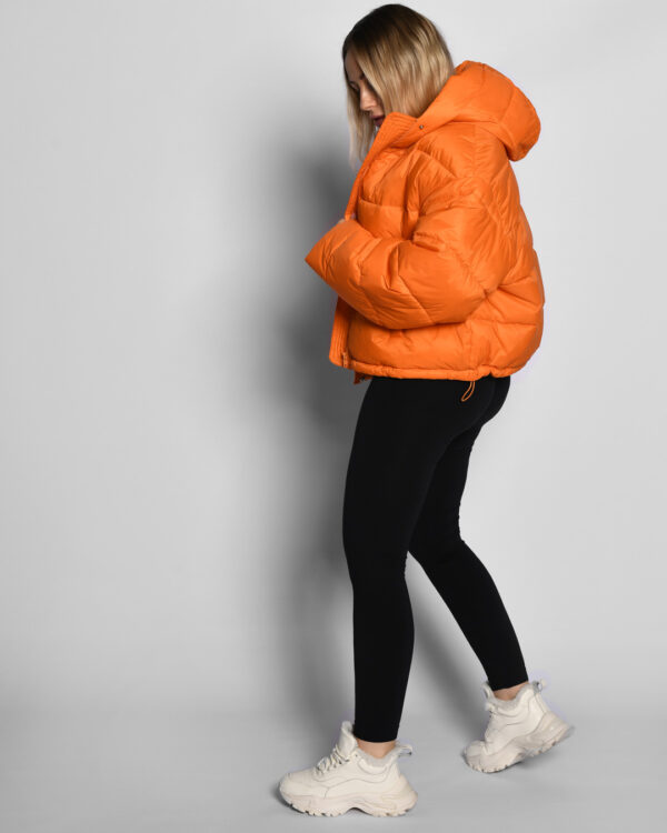 Демісезонна коротка куртка помаранчева | 64725