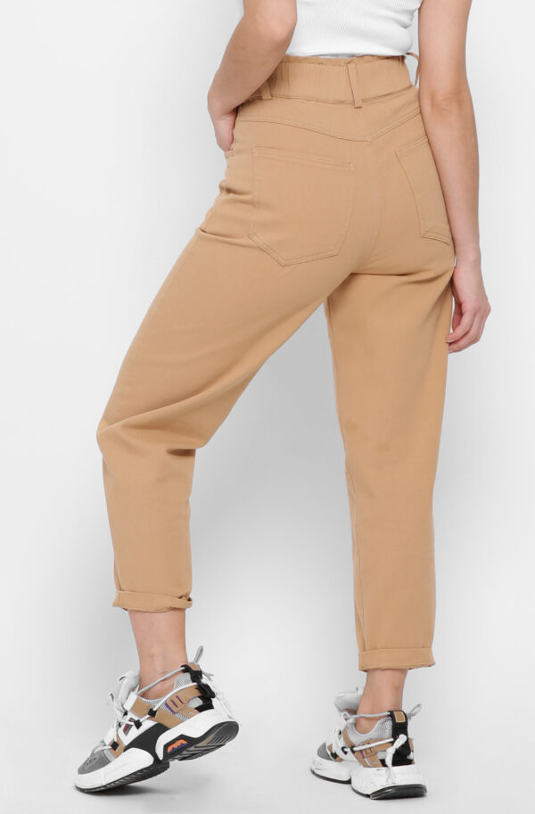 Жіночі стильні mom джинси бежеві | 65192