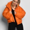 Демісезонна коротка куртка помаранчева | 64725