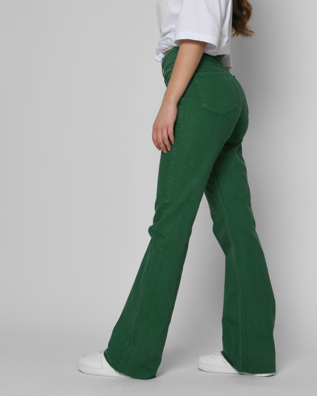 Жіночі джинси еспаньйоли зелені | 65200