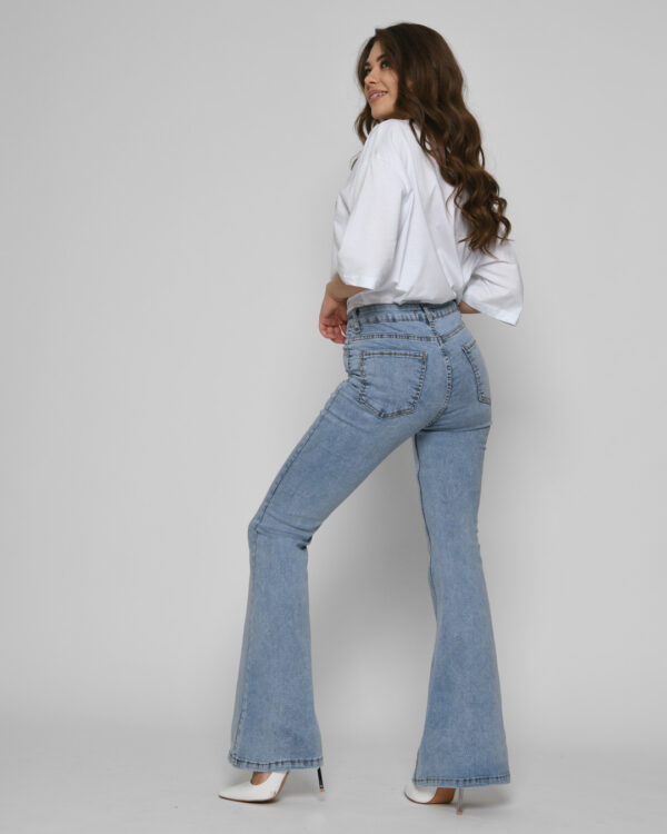 Жіночі джинси еспаньйоли блакитні | 65182