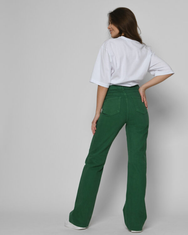 Жіночі джинси еспаньйоли зелені | 65200