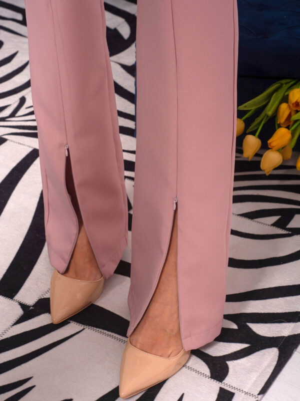Жіночі штани-кльош рожеві | 65807