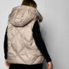 Жіночий стьобаний жилет бежевий | 65586 Жіночий стьобаний жилет бежевий | 65586