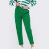 Жіночі бавовняні штани зелені | 65818 Жіночі бавовняні штани зелені | 65818