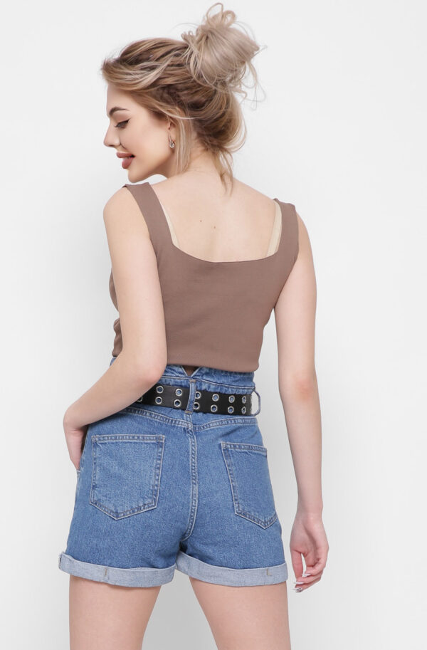 Стильні короткі джинсові шорти сині | 67480Стильні короткі джинсові шорти сині | 67480