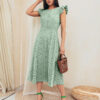 Літня сукня з прошви м'ятна | 68561 Літня сукня з прошви м'ятна | 68561