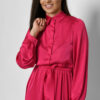 Шовкова мінісукня малинова | 69351 Шовкова мінісукня малинова | 69351