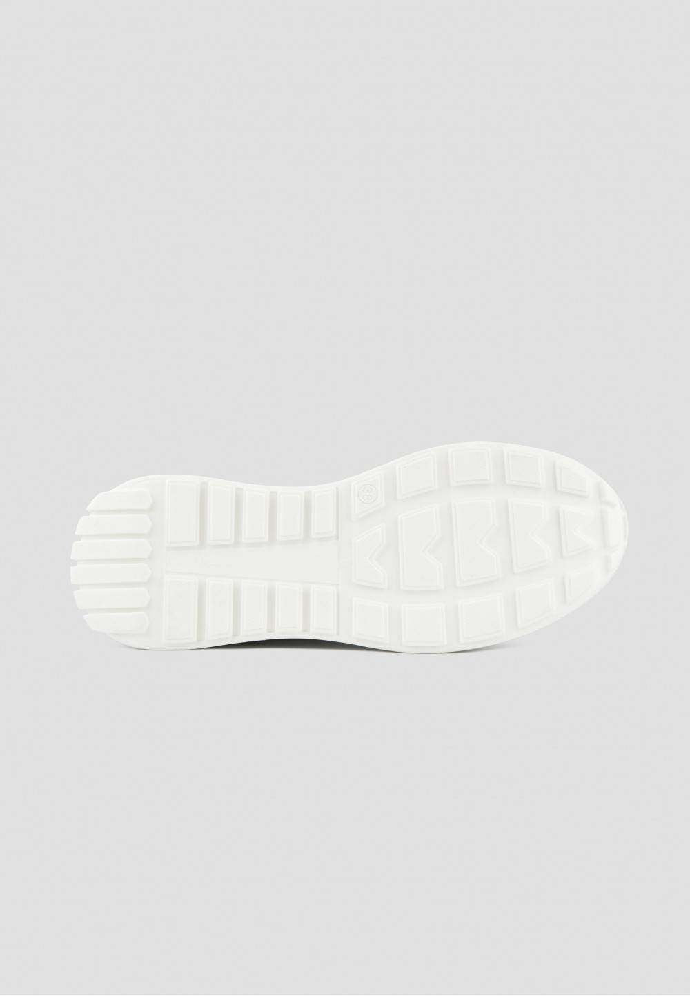 Кросівки шкіряні біло-бежеві з перфорацією | 69759