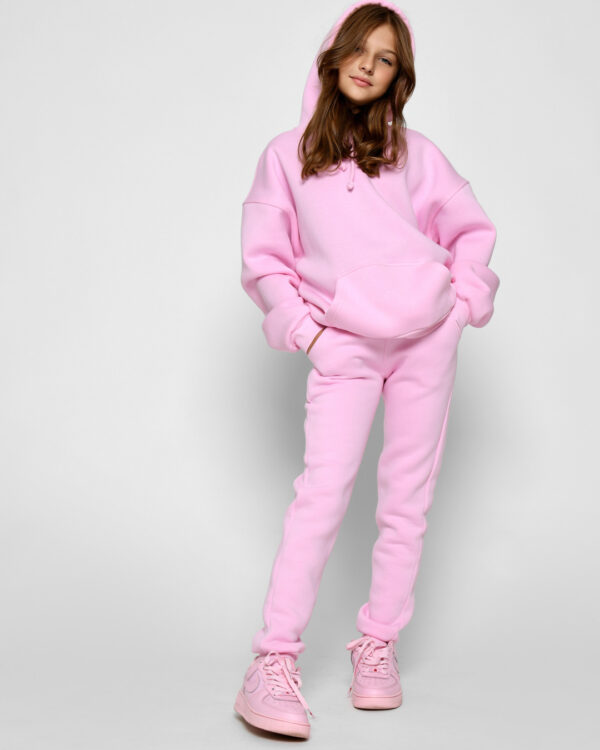 Підлітковий спортивний костюм рожевий | 70250