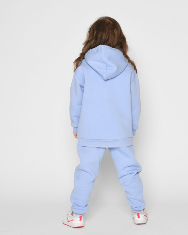 Дитячий теплий спортивний костюм блакитний | 70225