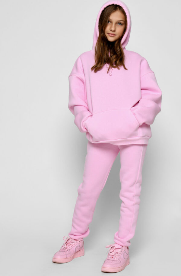 Підлітковий спортивний костюм рожевий | 70250