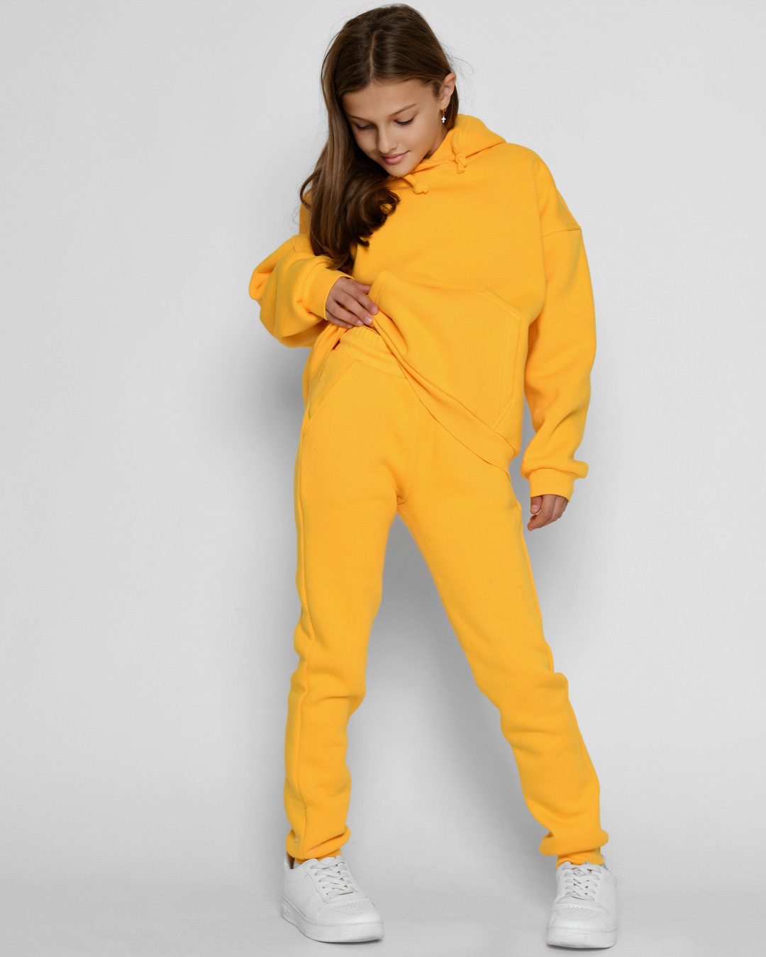 Підлітковий спортивний костюм жовтий | 70266 Підлітковий спортивний костюм жовтий | 70266