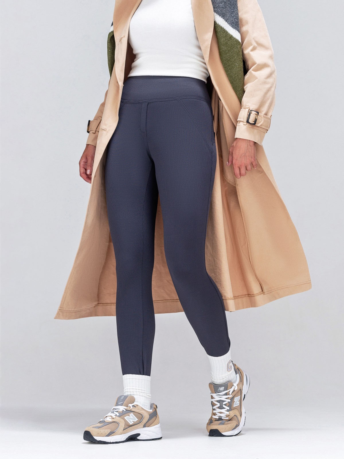 Утеплені лосини з начосом графіт | 72445 Утеплені лосини з начосом графіт | 72445