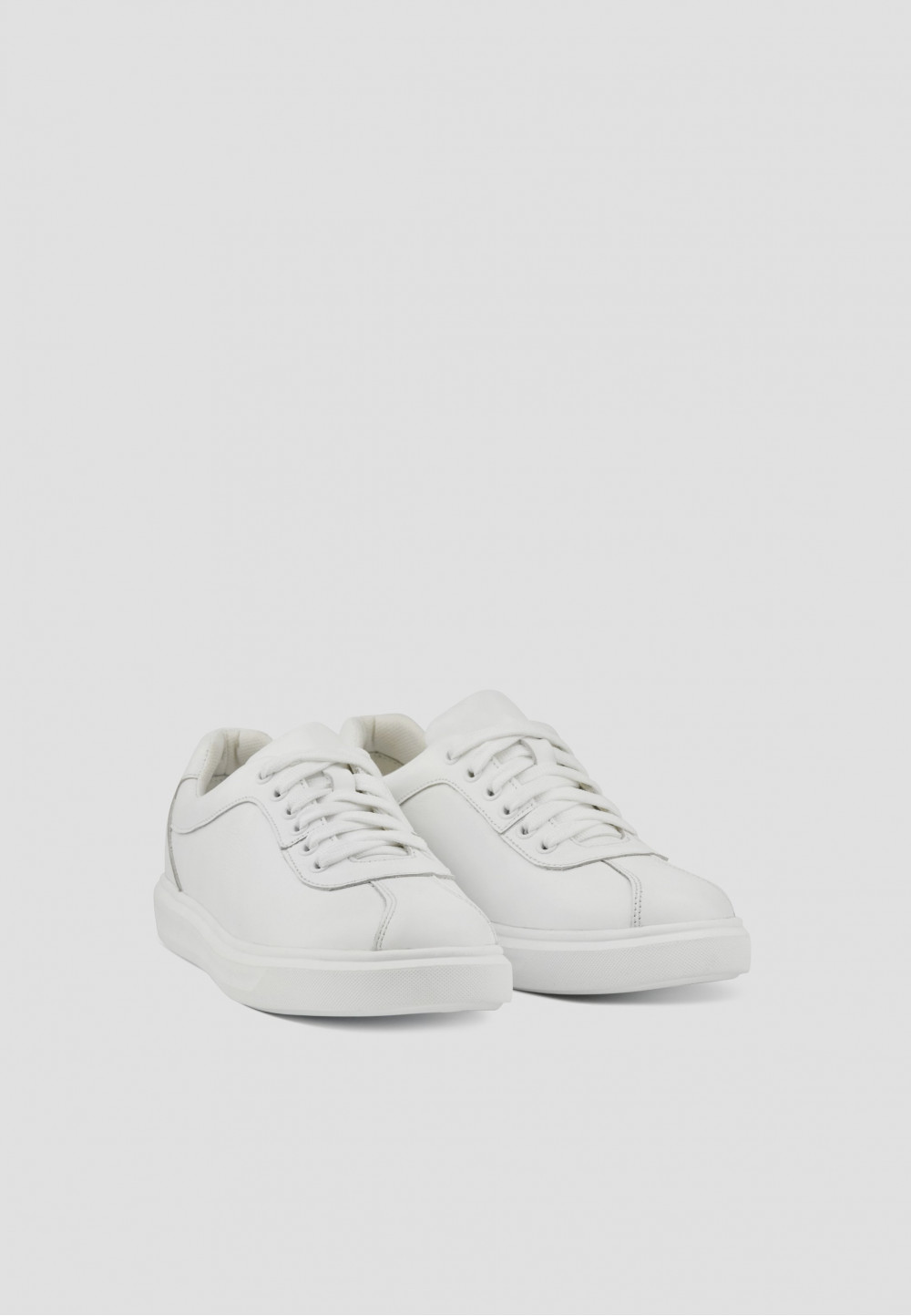 Класичні шкіряні кеди білі | 71463 Класичні шкіряні кеди білі | 71463