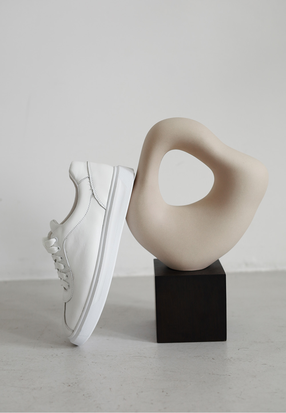 Класичні шкіряні кеди білі | 71463 Класичні шкіряні кеди білі | 71463