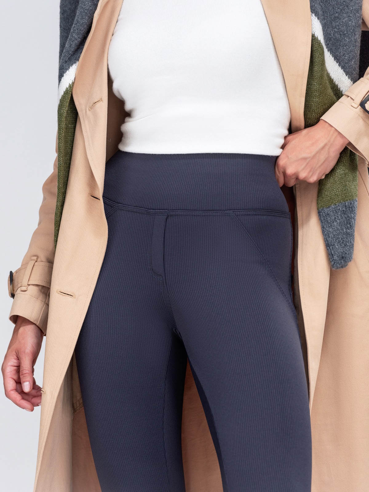 Утеплені лосини з начосом графіт | 72445 Утеплені лосини з начосом графіт | 72445