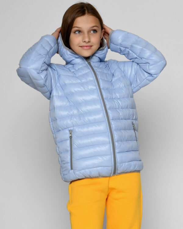Дитяча демісезонна куртка блакитна | 72042