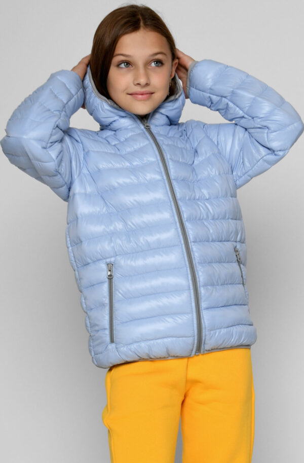 Дитяча демісезонна куртка блакитна | 72042