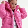 Пухова куртка зимова рожева для дівчаток | 73376 Пухова куртка зимова рожева для дівчаток | 73376
